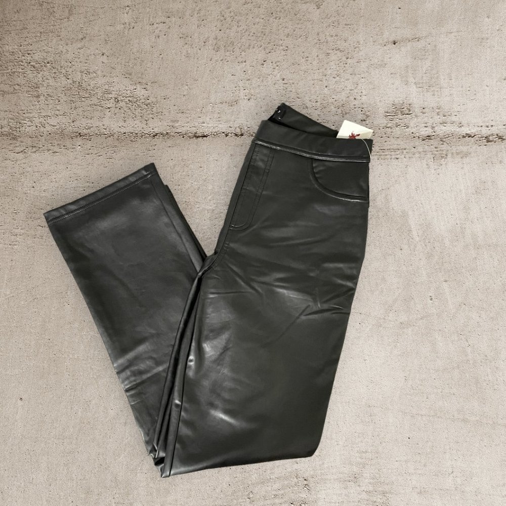 Sanctuary Pull-On Leather Pants